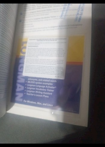 Longman Güncel İngilizce Sözlük - Görsel 7