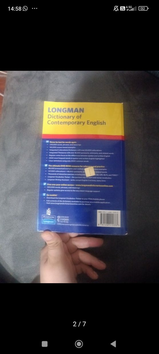 Longman Güncel İngilizce Sözlük - Görsel 2