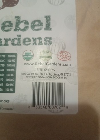 Amerikan atalık (Heirloom) domates tohumları - Rebel Gardens - Görsel 3