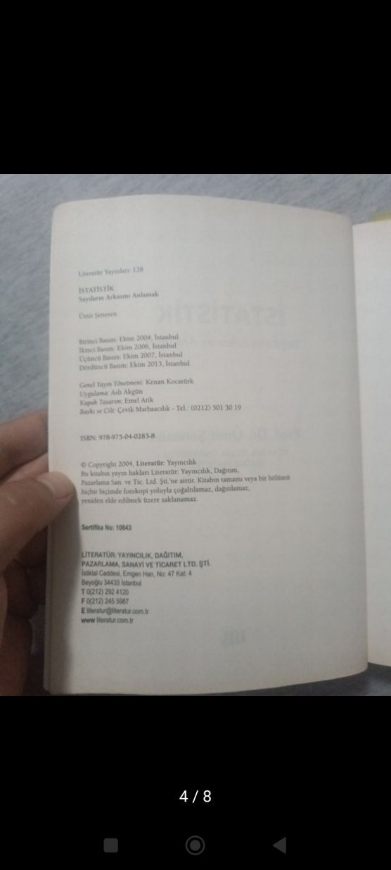 İstatistik - Sayılarla Anlamı Anlamak - Görsel 4