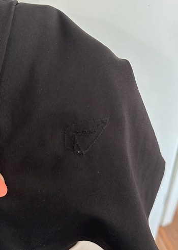 m Beden siyah Renk Düğmeli V Yaka Siyah Kadın Tulum