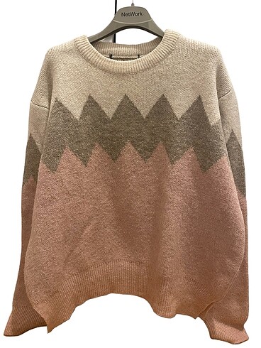 Pembe vintage kazak
