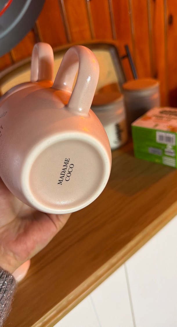 Pastel Pembe Seramik bitki çayı  Seti - Görsel 4