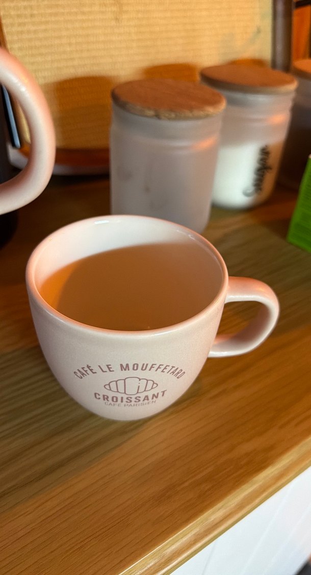 Pastel Pembe Seramik bitki çayı  Seti - Görsel 3