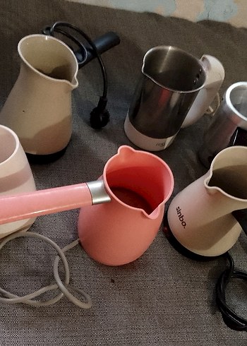 Pembe Elektrikli Kahve Cezvesi tanesi 150 TL
