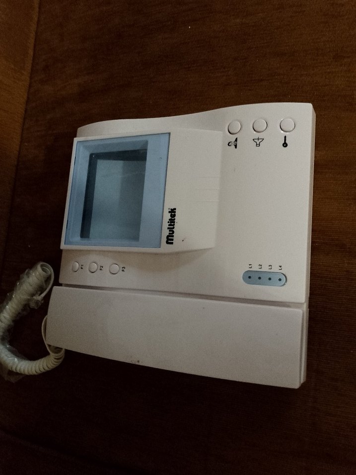 Beyaz Multitek Görüntülü Telefon Monitörü - Görsel 2