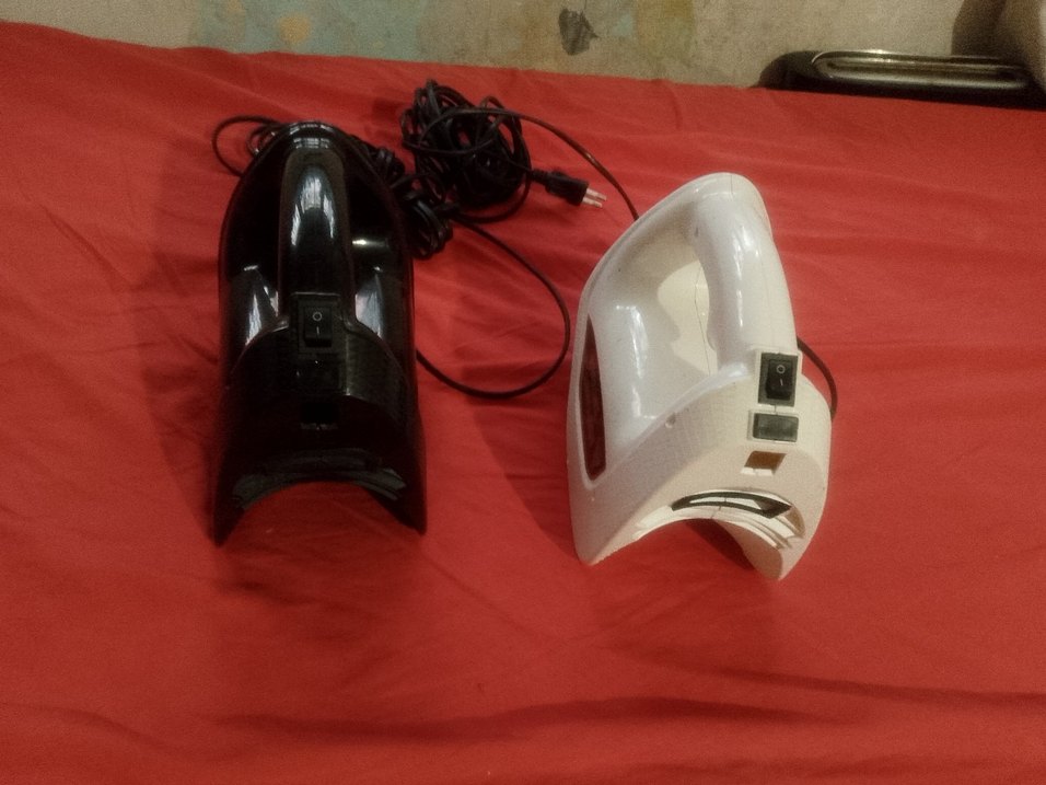 Beyaz ve Siyah Elektrikli Süpürge Gövdeleri - Görsel 5