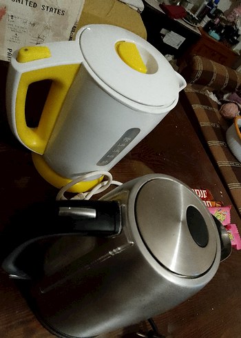 Sarı Saplı Elektrikli Su Isıtıcısı tanesi 100 TL