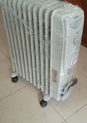 Altus Beyaz Gri Yağlı Radyatör Isıtıcı - Görsel 5