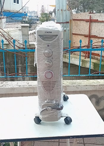 Altus Beyaz Gri Yağlı Radyatör Isıtıcı - Görsel 8