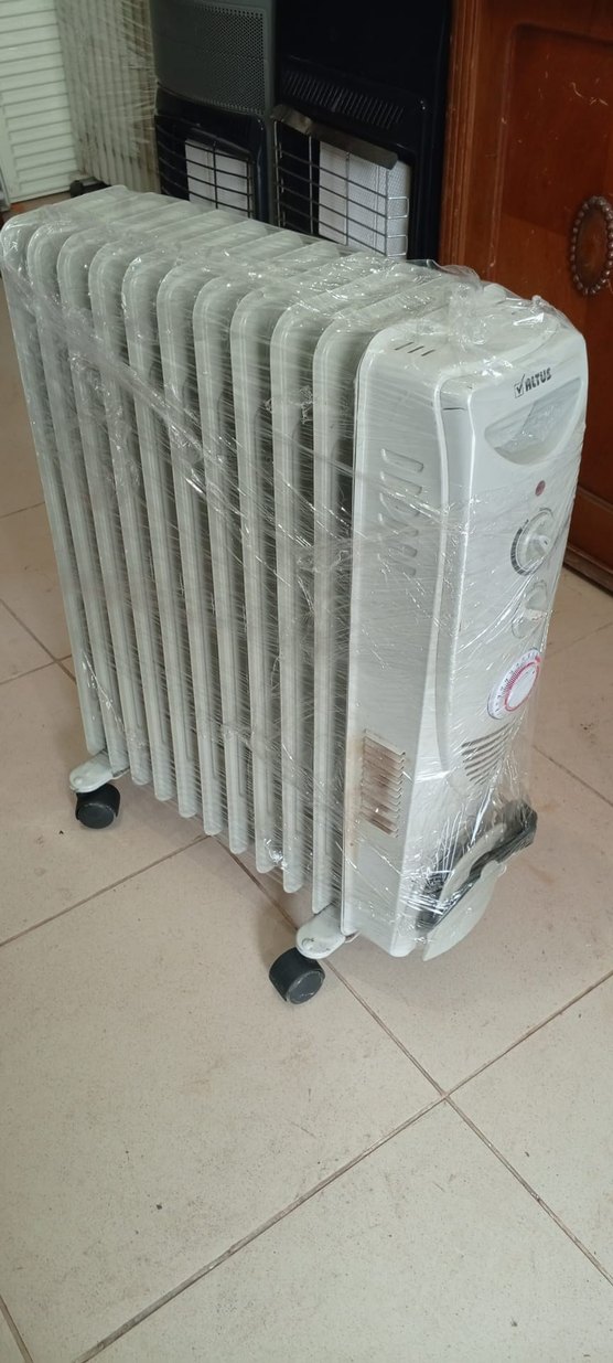 Altus Beyaz Gri Yağlı Radyatör Isıtıcı - Görsel 2