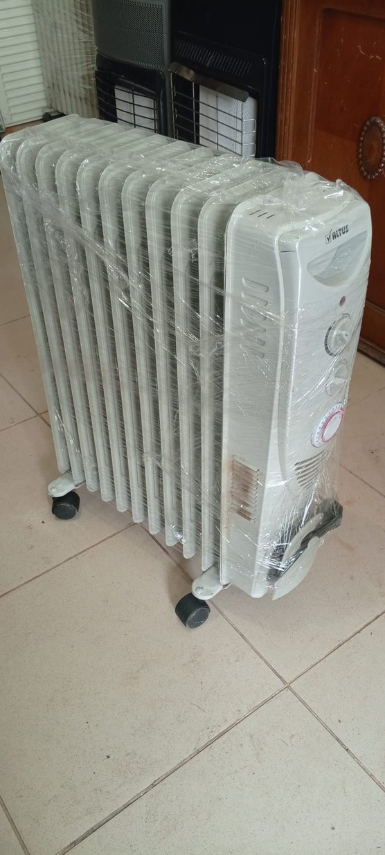 Altus Beyaz Gri Yağlı Radyatör Isıtıcı - Görsel 5