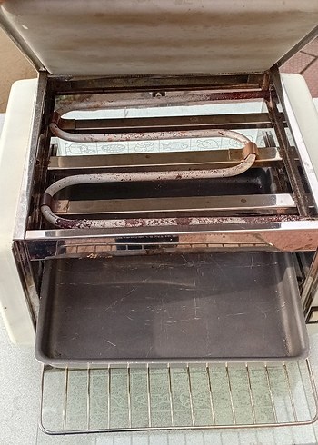 Beyaz mini fırın açıklamaya bakınız - Görsel 4