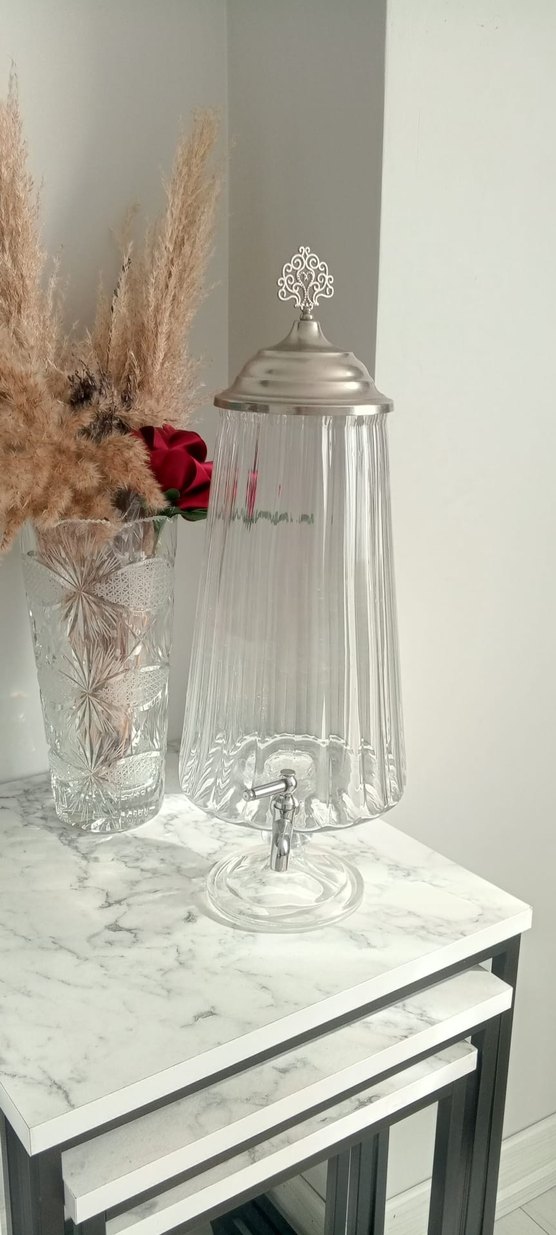 Nostaljik Yeşil Mozaik Desenli Masa Lambası - Görsel 5