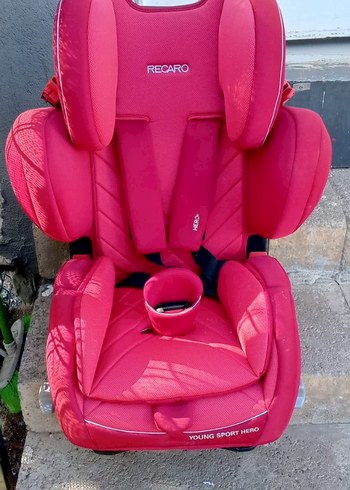 RECARO Kırmızı Çocuk Oto Koltuğu - Görsel 7