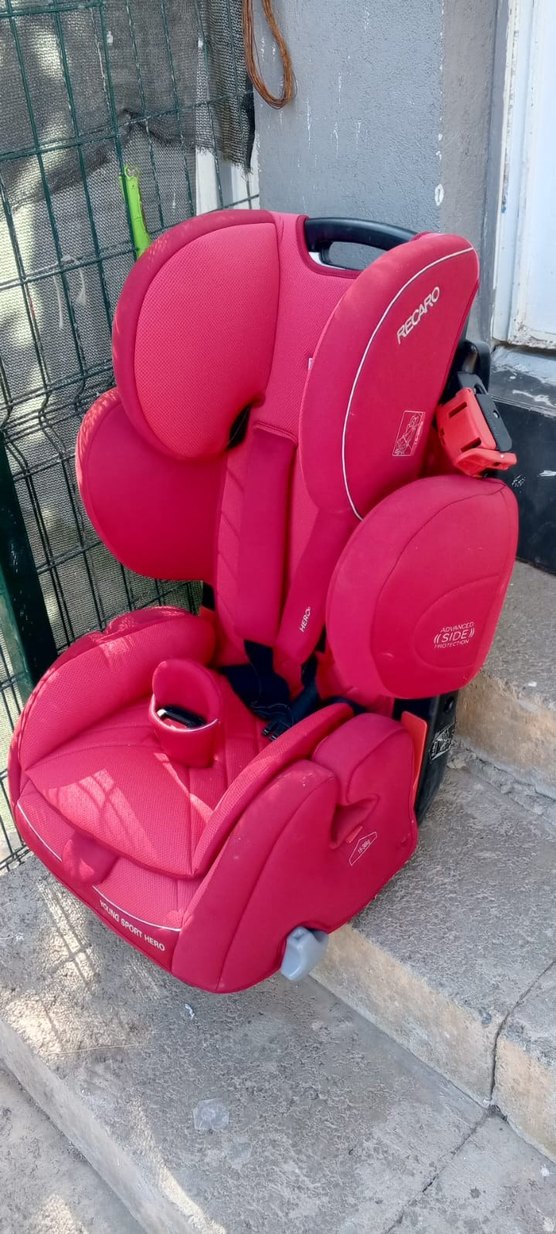 RECARO Kırmızı Çocuk Oto Koltuğu - Görsel 4