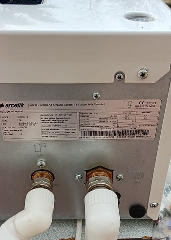 Arçelik kombi açıklamaya bakılması - Görsel 10