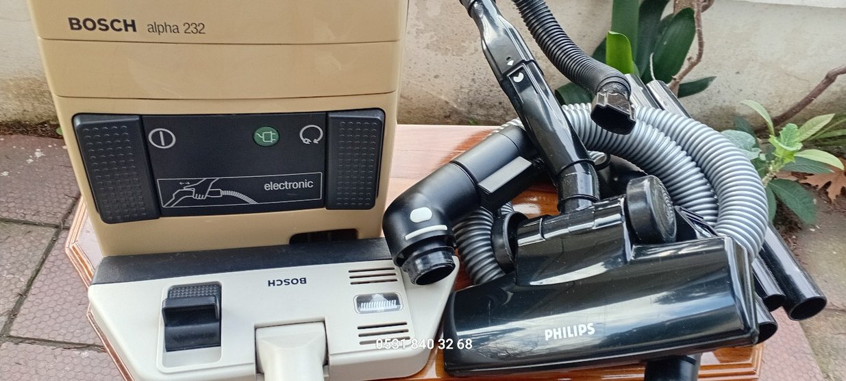 Camel Renkli Bosch Elektrikli Süpürge - Görsel 2