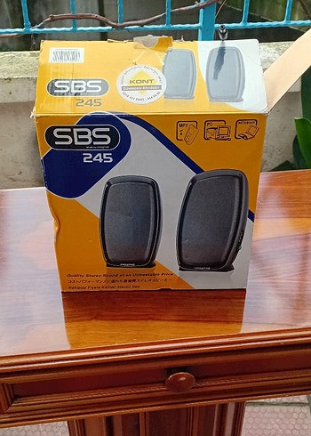 Gri SBS 245 Müzik Sistemi Hoparlörleri - Görsel 4