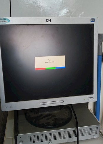 Gri HP Monitör - Görsel 6