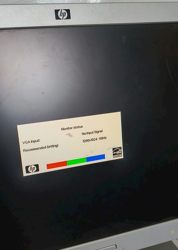 Gri HP Monitör - Görsel 2