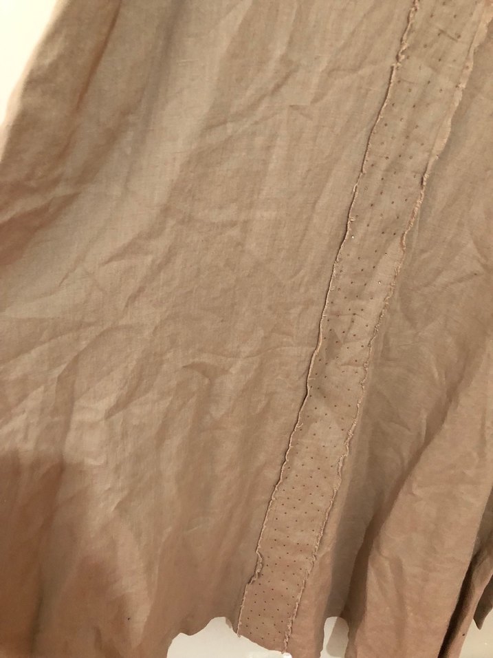 Tesettüre Özel Keten Elbise Namazlık - Görsel 4