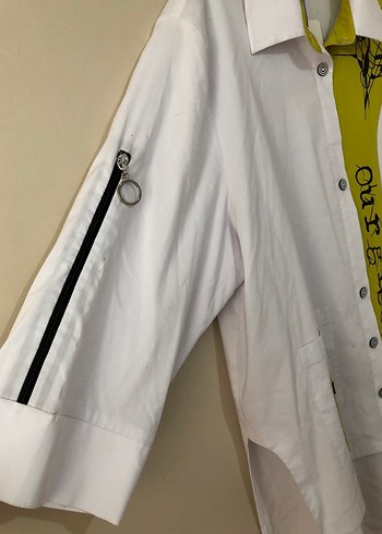 Büyük Beden Tarz Gömlek - Görsel 4