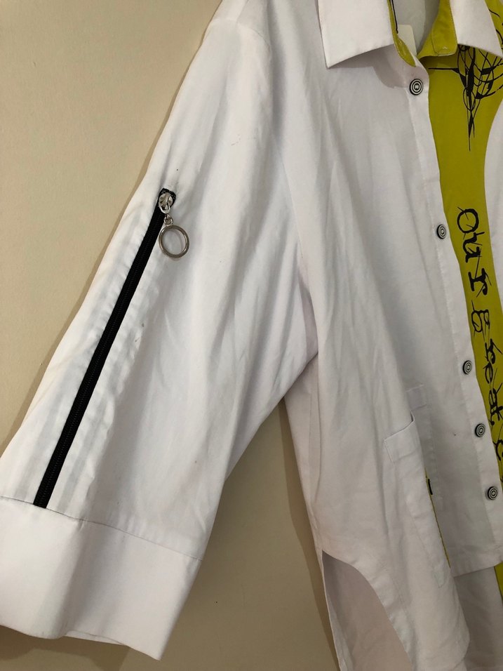 Büyük Beden Tarz Gömlek - Görsel 4