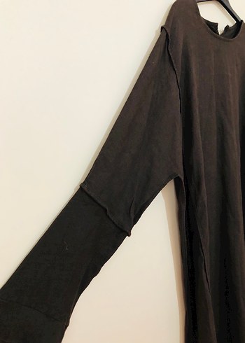 Tesettüre Özel Keten Elbise Namazlık - Görsel 6