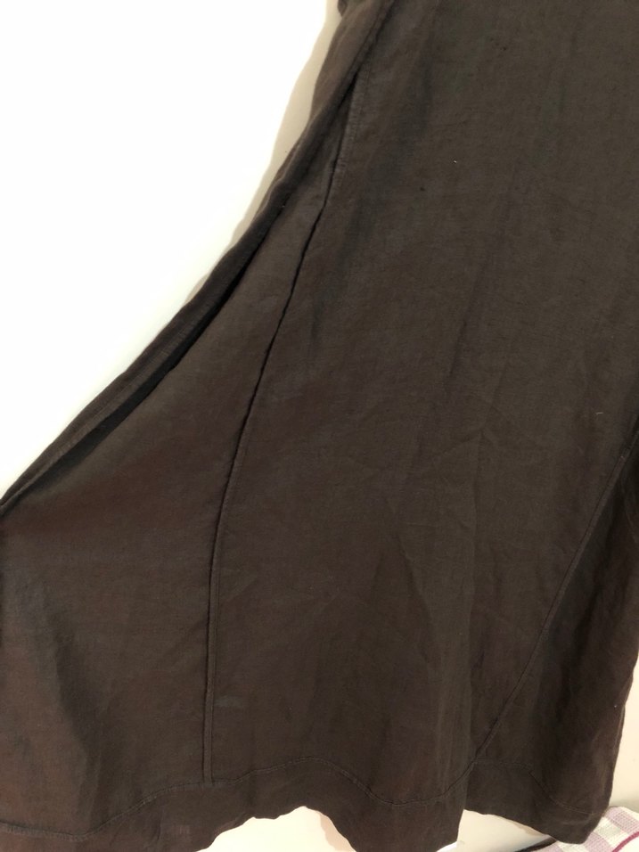 Tesettüre Özel Keten Elbise Namazlık - Görsel 4