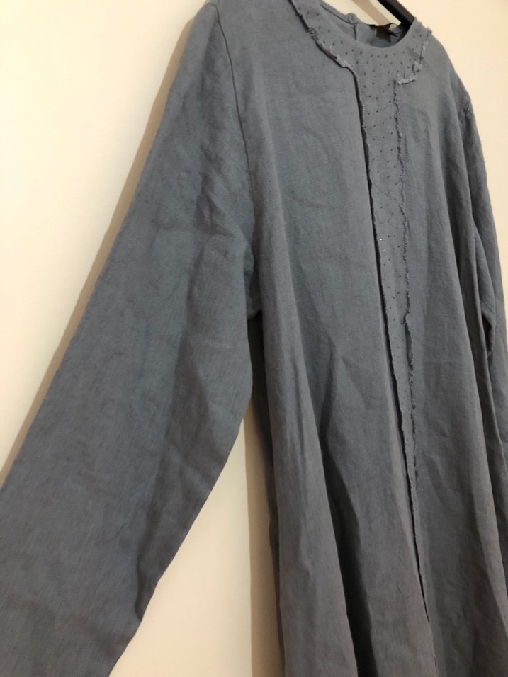 Tesettüre Özel sade Şık Elbise Namazlık - Görsel 4