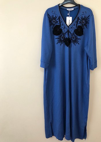 Büyük Beden Nakış işleme Elbiseler - Görsel 2