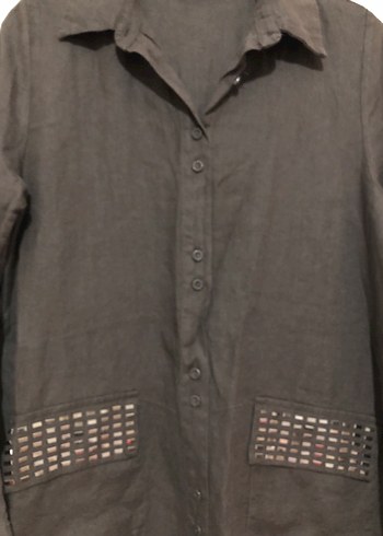 Salaş Kesim KETEN GÖMLEk.. - Görsel 3