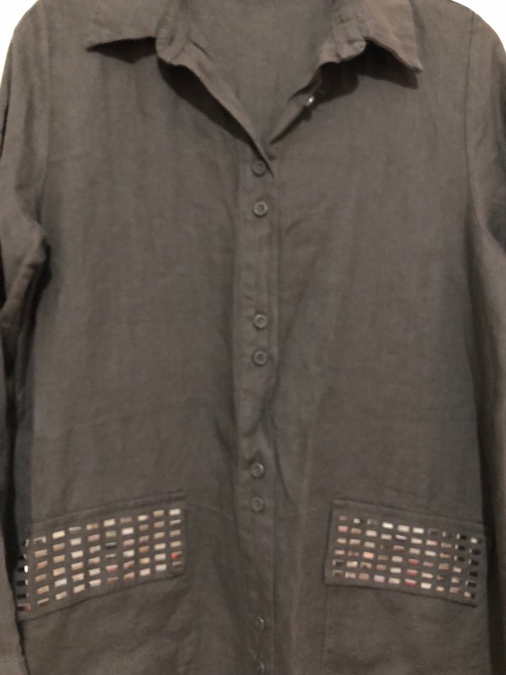 Salaş Kesim KETEN GÖMLEk.. - Görsel 3