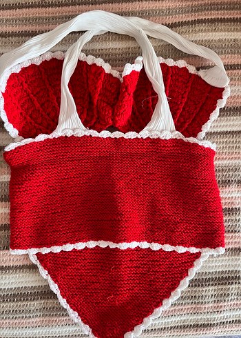 Kırmızı Mini Hemşire Korsesi - Görsel 2