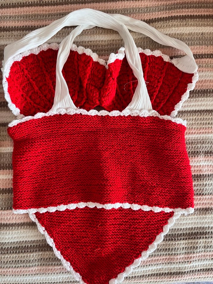 Kırmızı Mini Hemşire Korsesi - Görsel 2