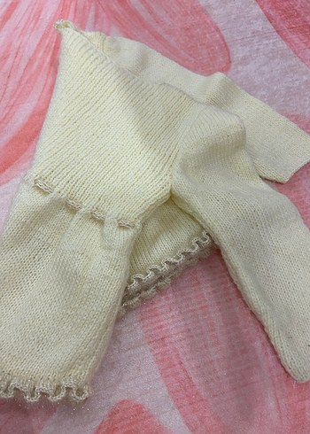 Nakışlı Bohem Kız Triko Hırktriko elbise kazak - Görsel 4