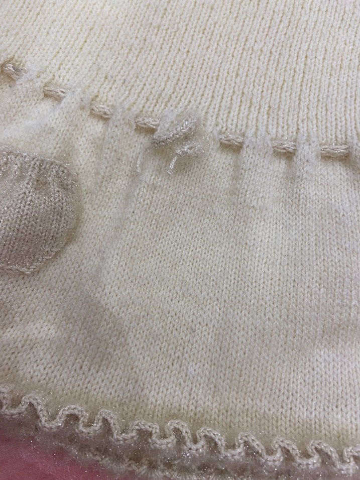 Nakışlı Bohem Kız Triko Hırktriko elbise kazak - Görsel 3