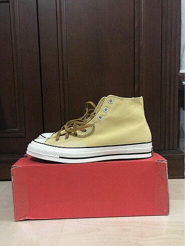 tek ebat Beden sarı Renk CONVERSE CHUCK 70 HI