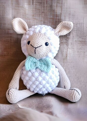 Kuzucuk Amigurumi El Yapımı 3'lü Yenidoğan Seti