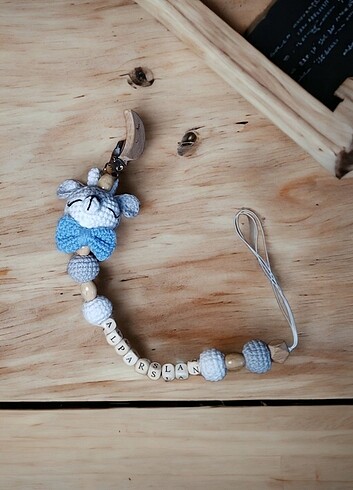 Beden Renk Geyik Amigurumi Yenidoğan Seti 4'lü Set