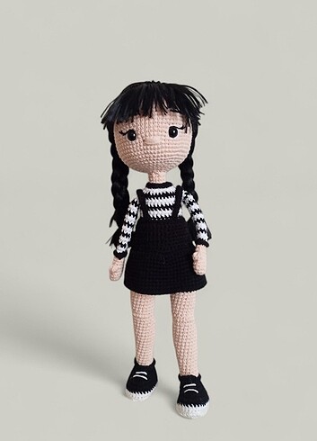 Wednesday ve Enid 2'li Amigurumi Oyuncak Seti