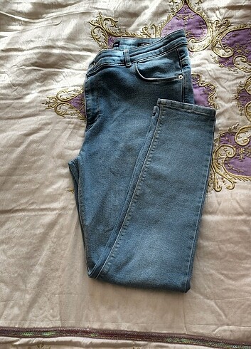 44 Beden mavi Renk Skinny Jean