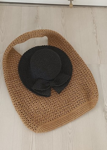 Beymen Bej Dantel Detaylı Örgü Kadın Çanta şapka