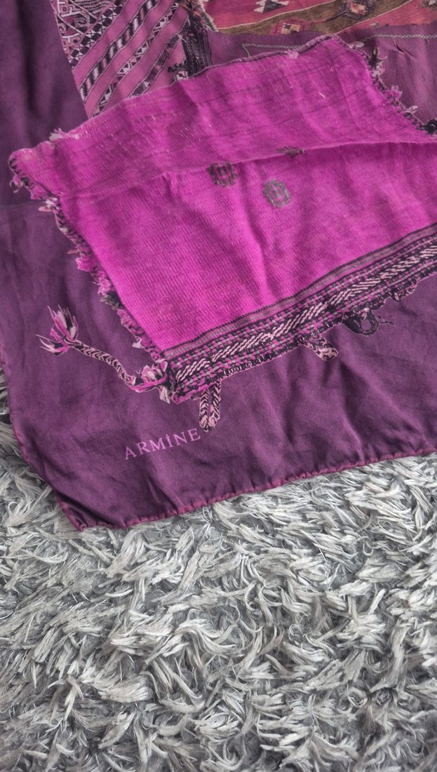 Armine ipek eşarp - Görsel 2