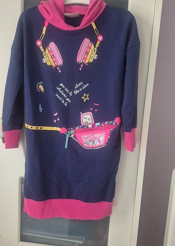 Kız Çocuk Kapüşonlu Uzun Kollu Sweatshirt 6/7yaş Lc vaikiki
