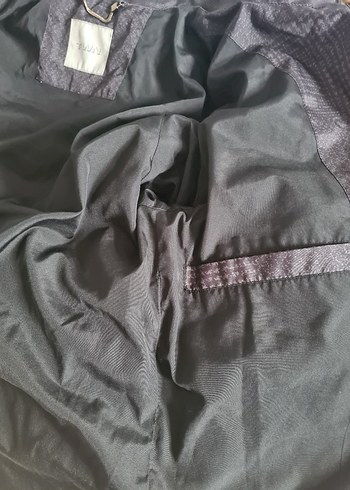 Tween Gri Kürklü Erkek Şişme Mont - Görsel 4