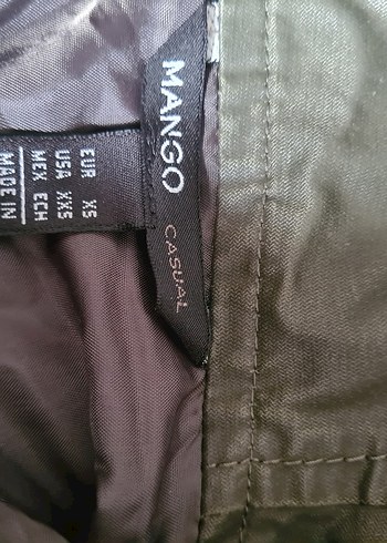 Mango kürklü mont - Görsel 6