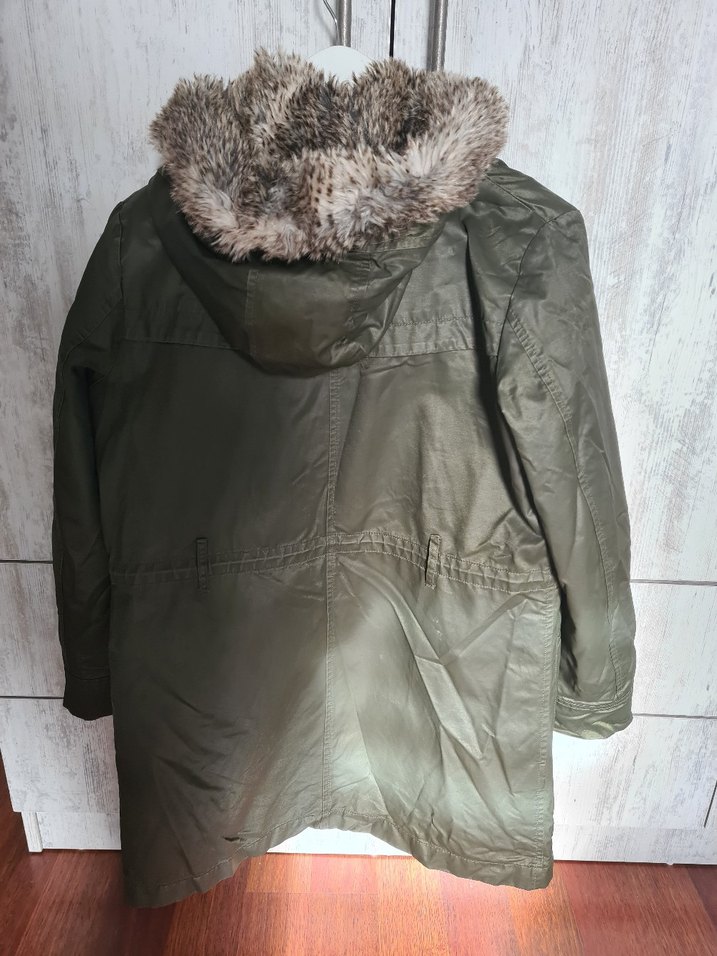 Mango kürklü mont - Görsel 2