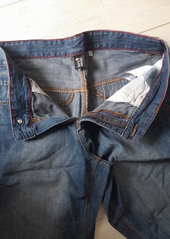 Erkek Çocuk Mavi Kot Bermuda Şort - Görsel 2